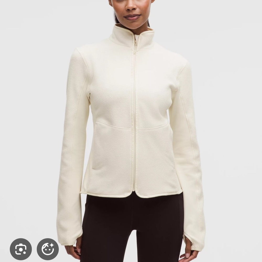 Lululemon Tumbled Fleece Running Jacket, NWT.